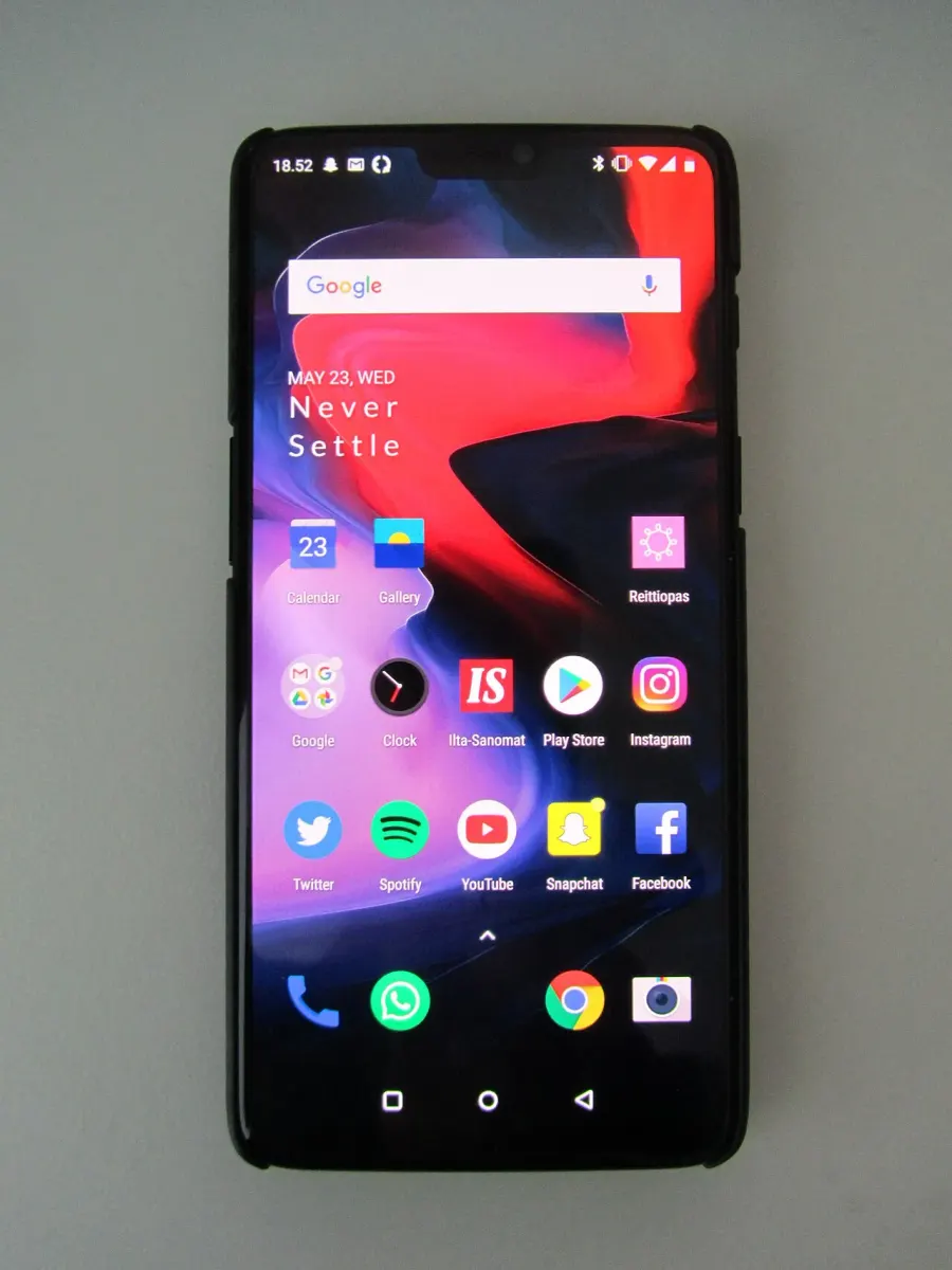 La carte OnePlus 6