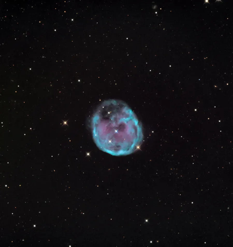 La carte NGC 246