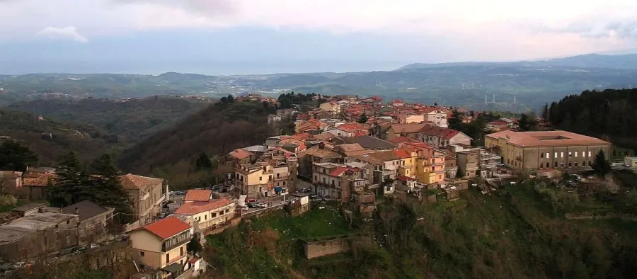 La carte Tiriolo