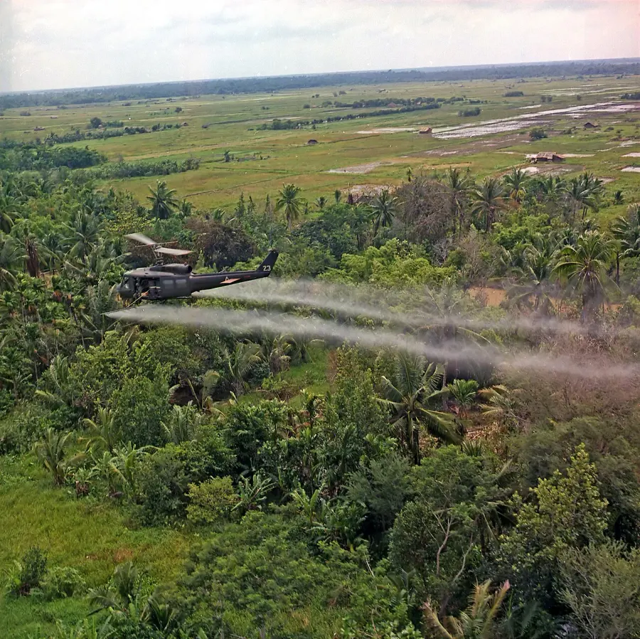 La carte Impact environnemental de la guerre
