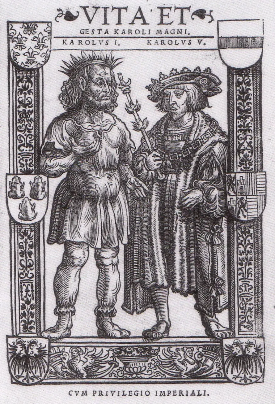 La carte Vita Karoli Magni
