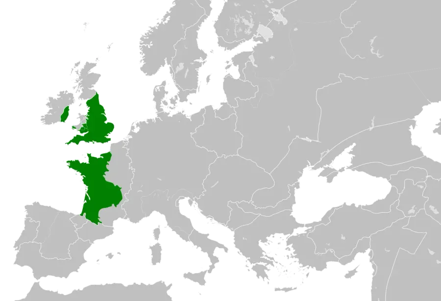 La carte Empire Plantagenêt