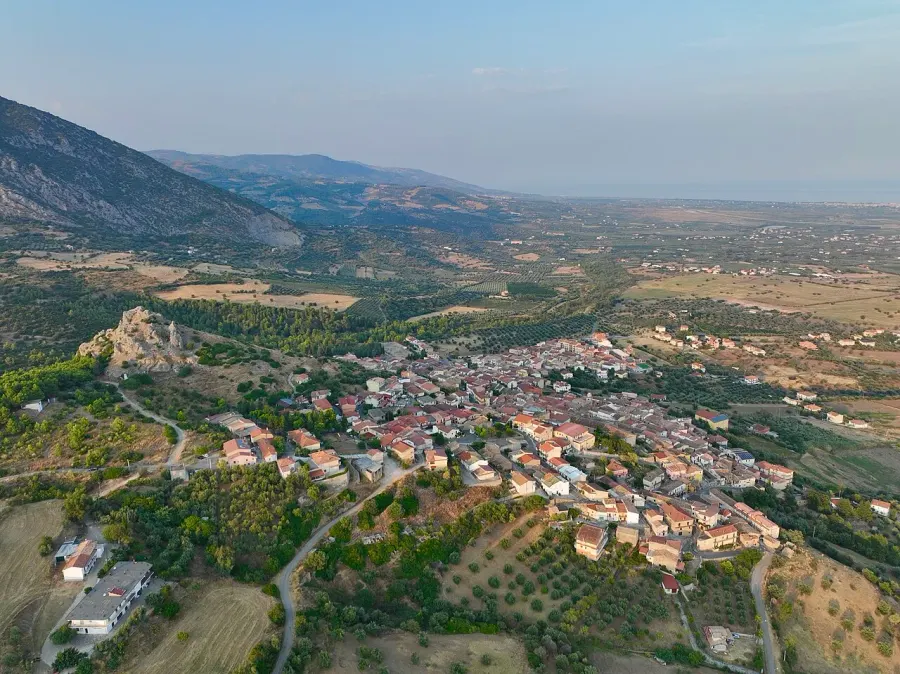 La carte Francavilla Marittima