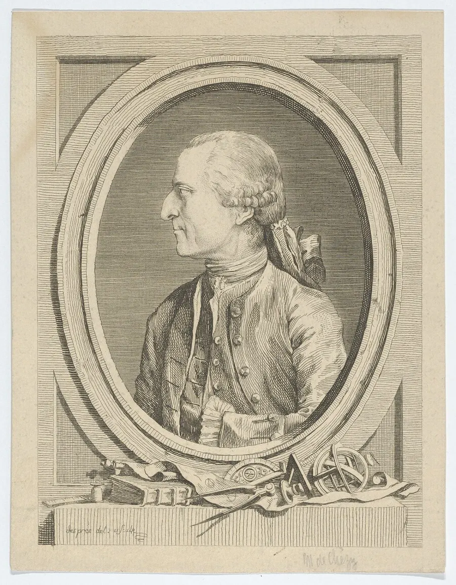 La carte Antoine Chézy