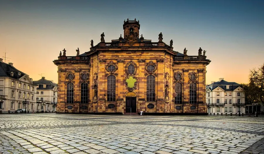 La carte Ludwigskirche