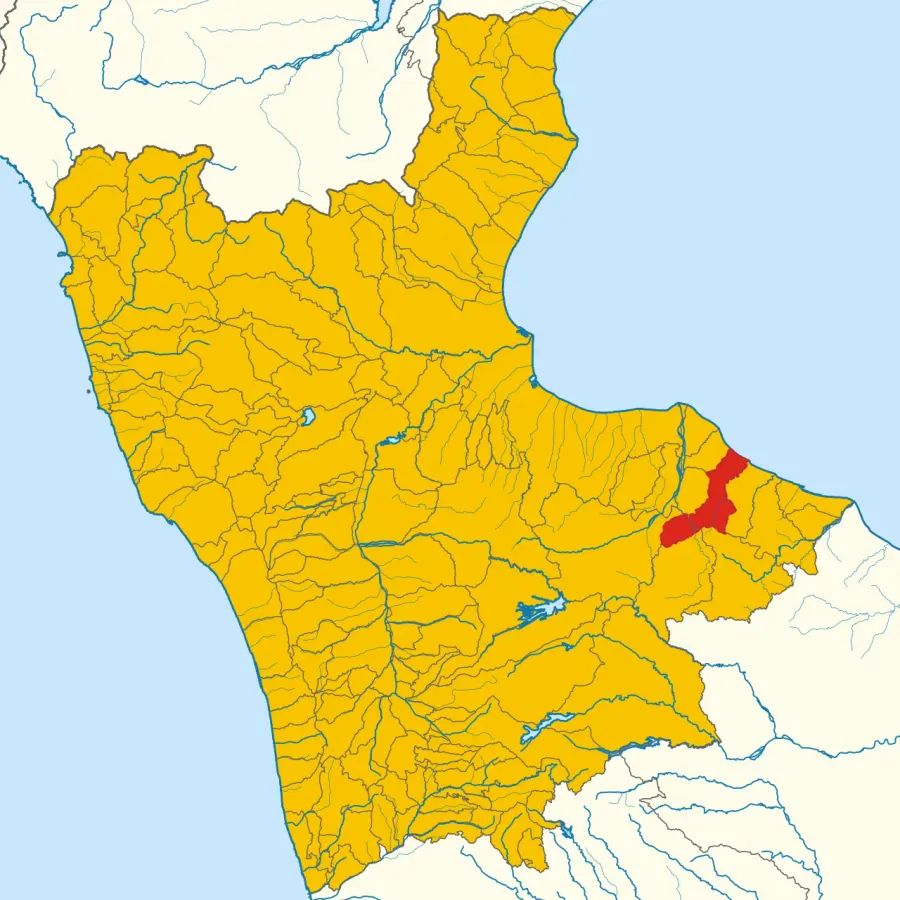 La carte Pietrapaola