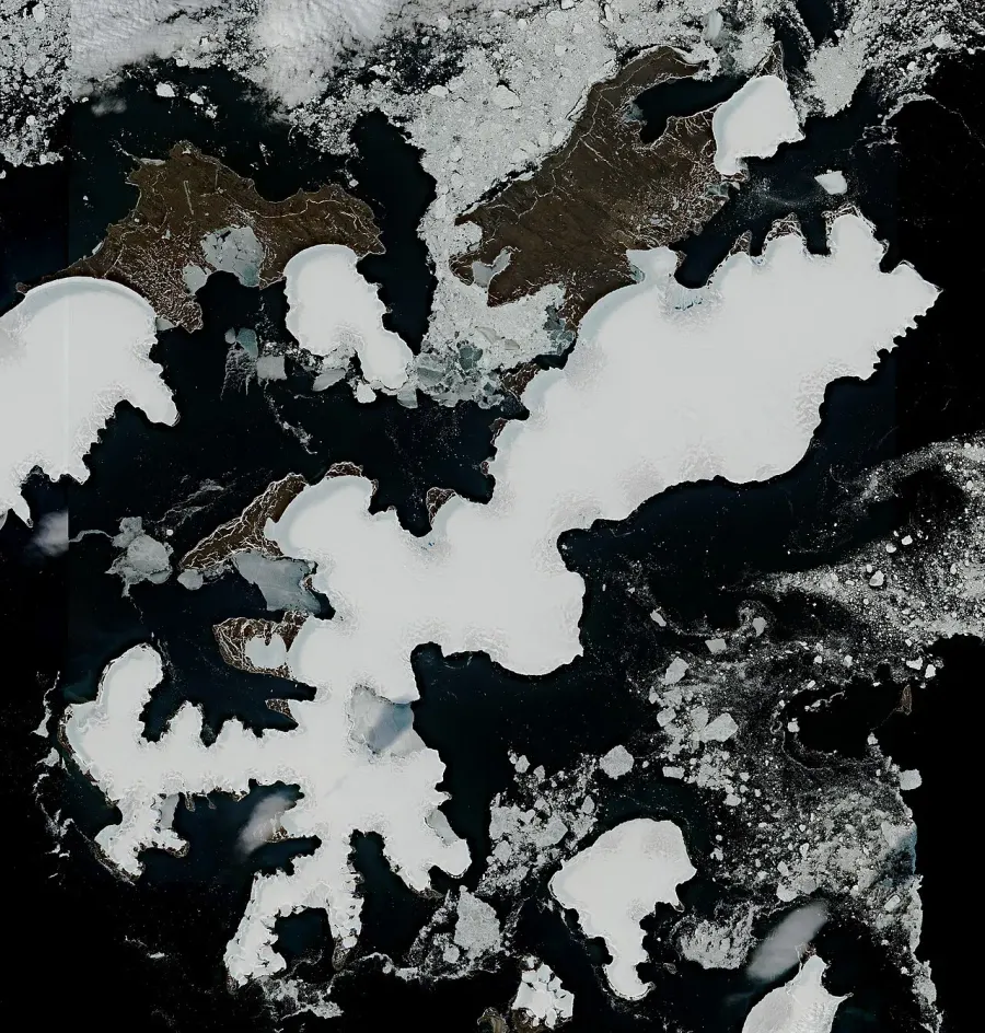 La carte Terre George