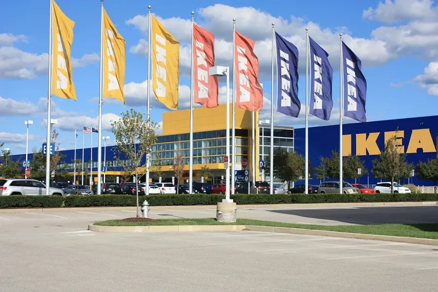 La carte Ikea
