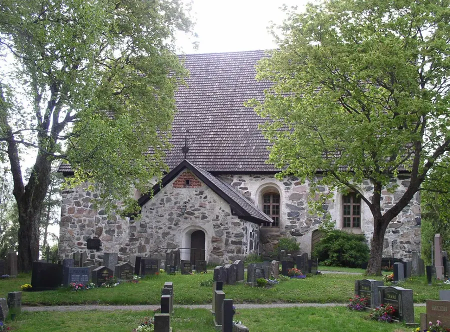 La carte Église de Rusko