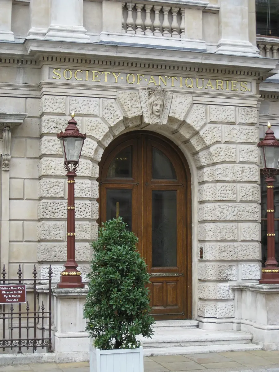 La carte Society of Antiquaries of London