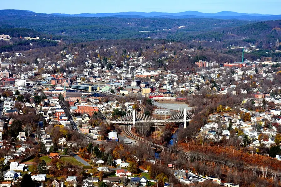 La carte Fitchburg