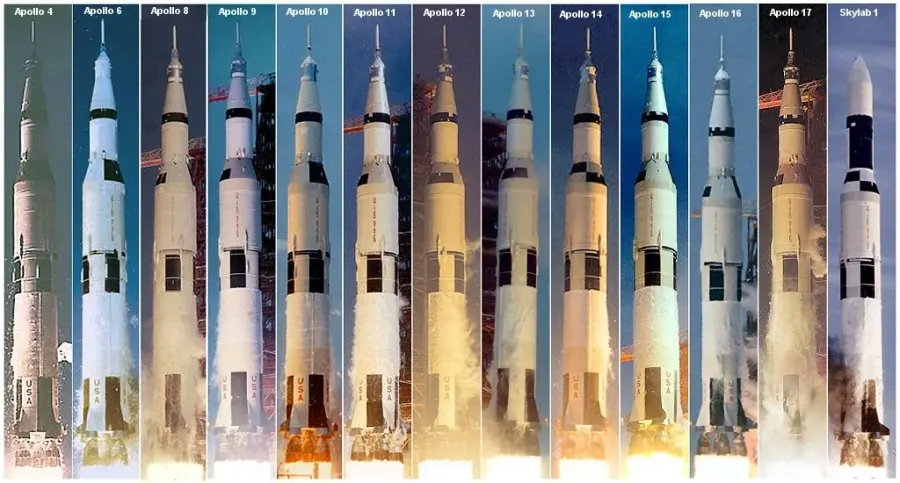 La carte Saturn V