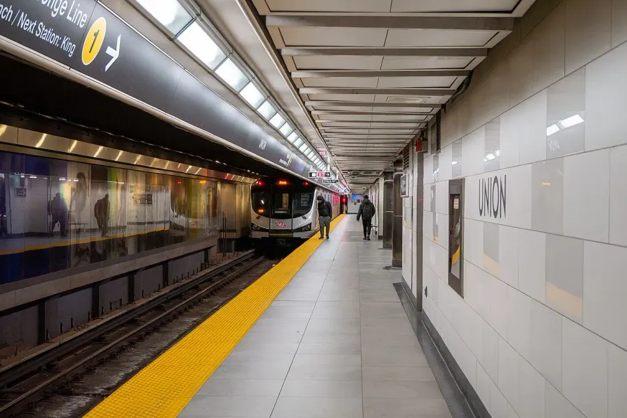 The Line 1 Yonge–University card