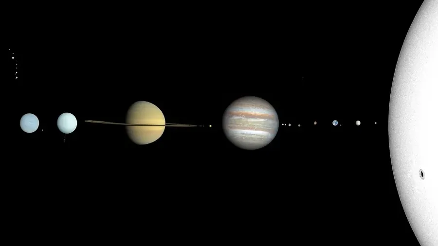 The Solar System card