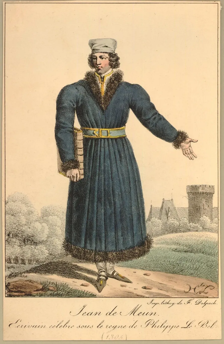 La carte Jean de Meung