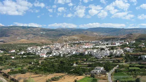 La carte Ugíjar