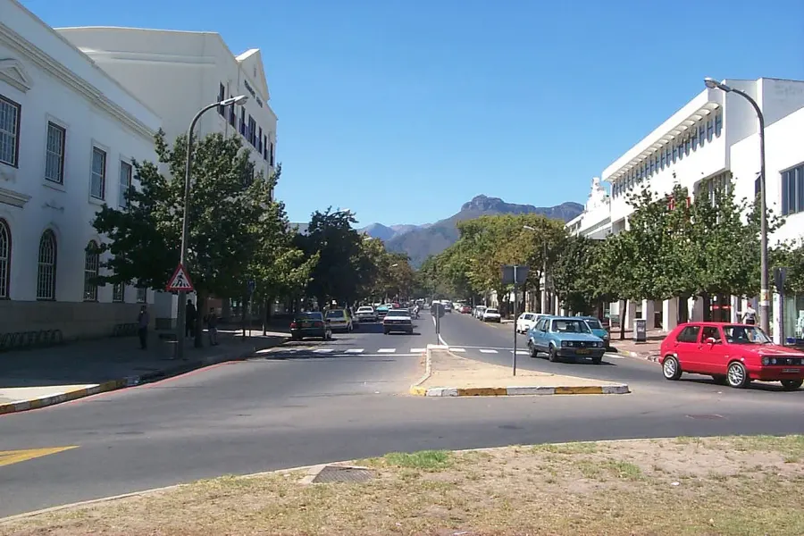 La carte Stellenbosch