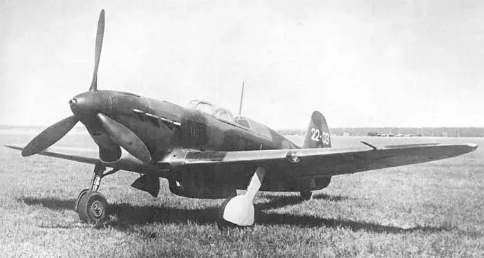 La carte Yakovlev Yak-7