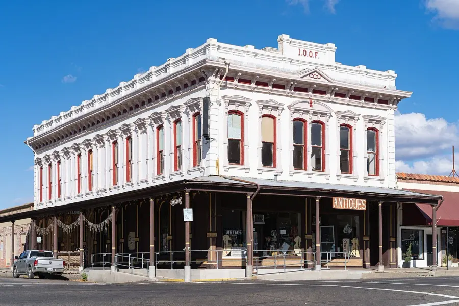 La carte Red Bluff