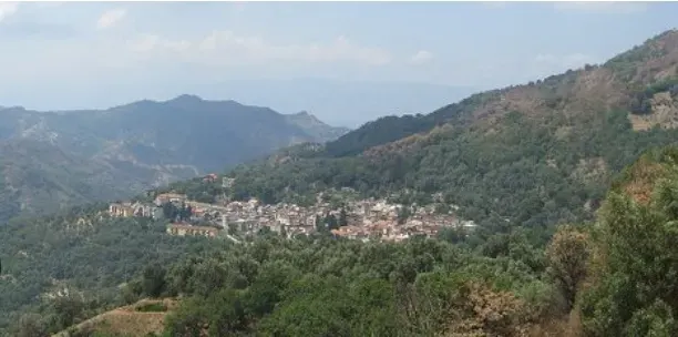 La carte Sant'Alessio in Aspromonte
