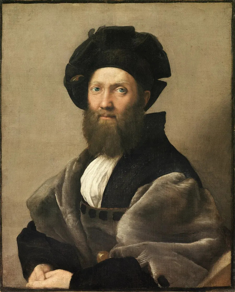 La carte Portrait de Baldassare Castiglione