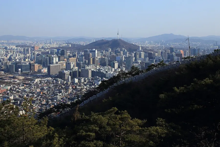 The Seoul City Wall card