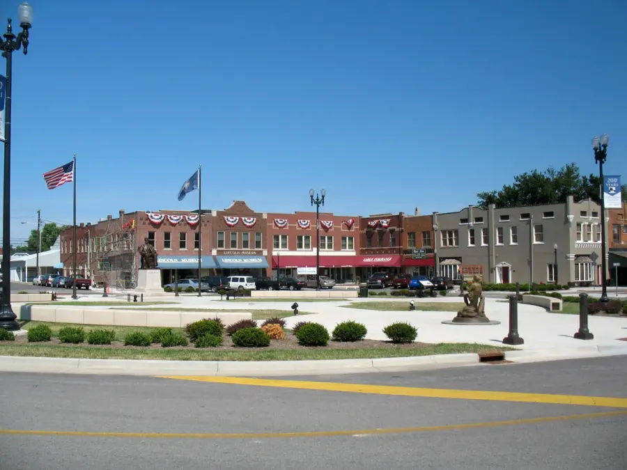 The Hodgenville, Kentucky card