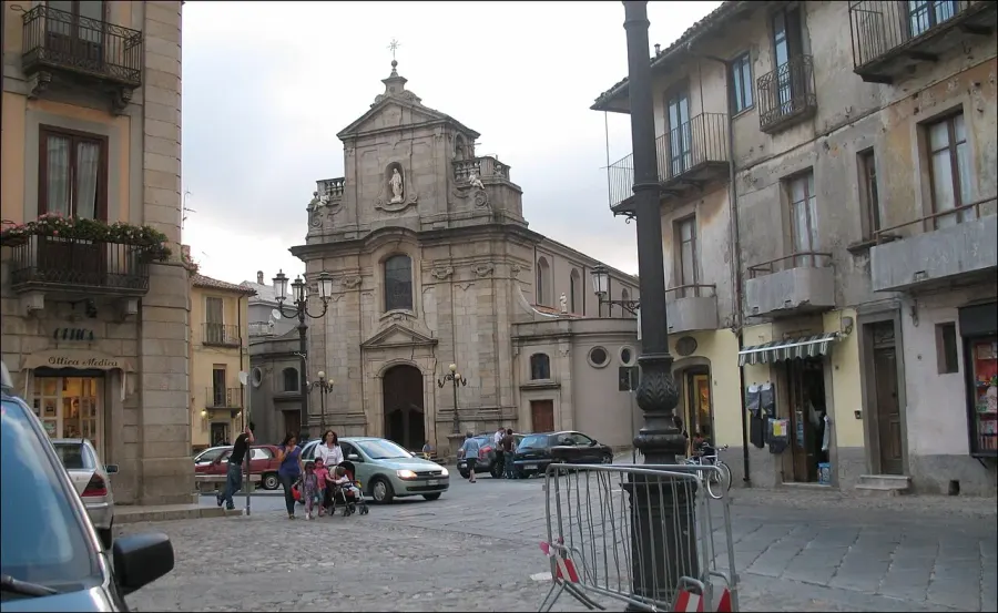 La carte Serra San Bruno