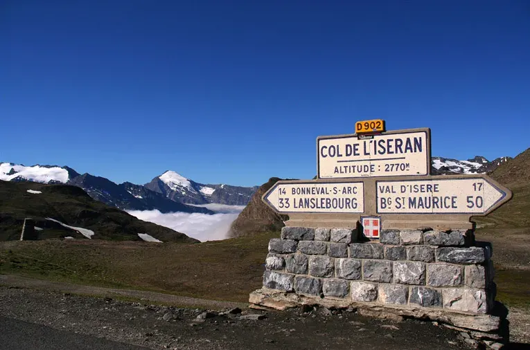 The Col de l'Iseran card