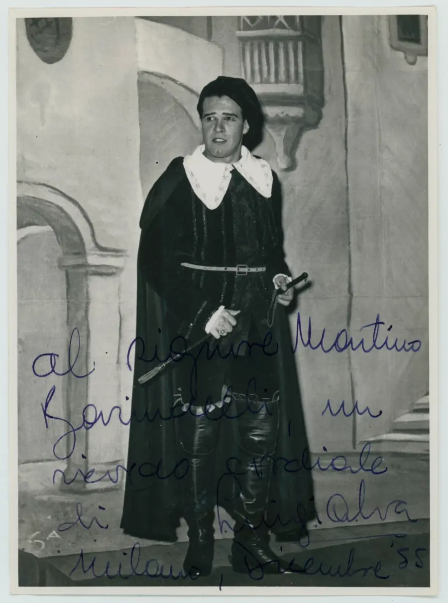 La carte Luigi Alva