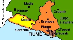 The Free State of Fiume card