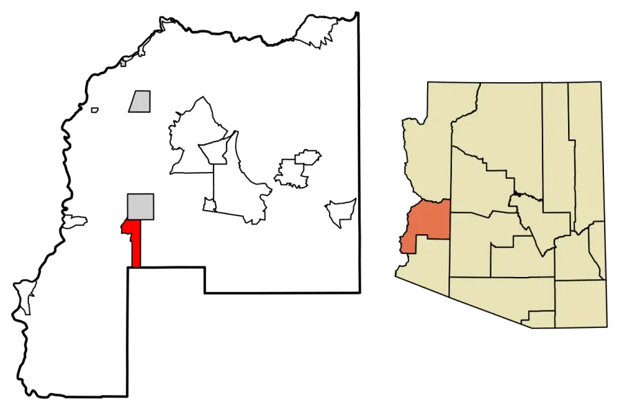 La carte La Paz Valley