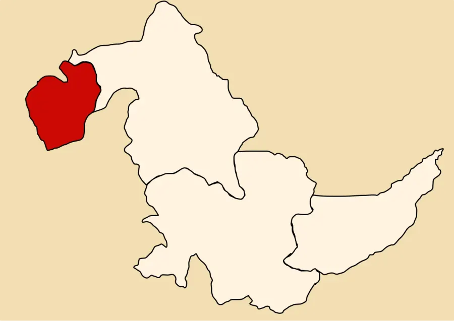 La carte Province de Padre Abad