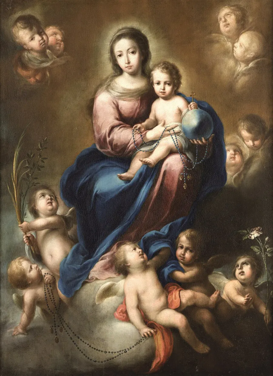 La carte Notre-Dame du Rosaire