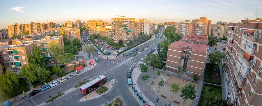 La carte Fuenlabrada