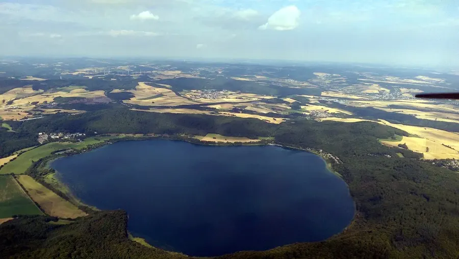 La carte Lac de Laach