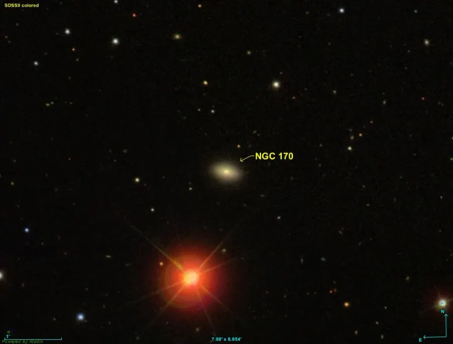The NGC 170 card
