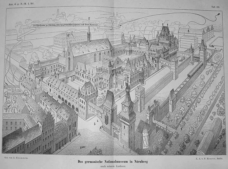 La carte Chartreuse de Nuremberg