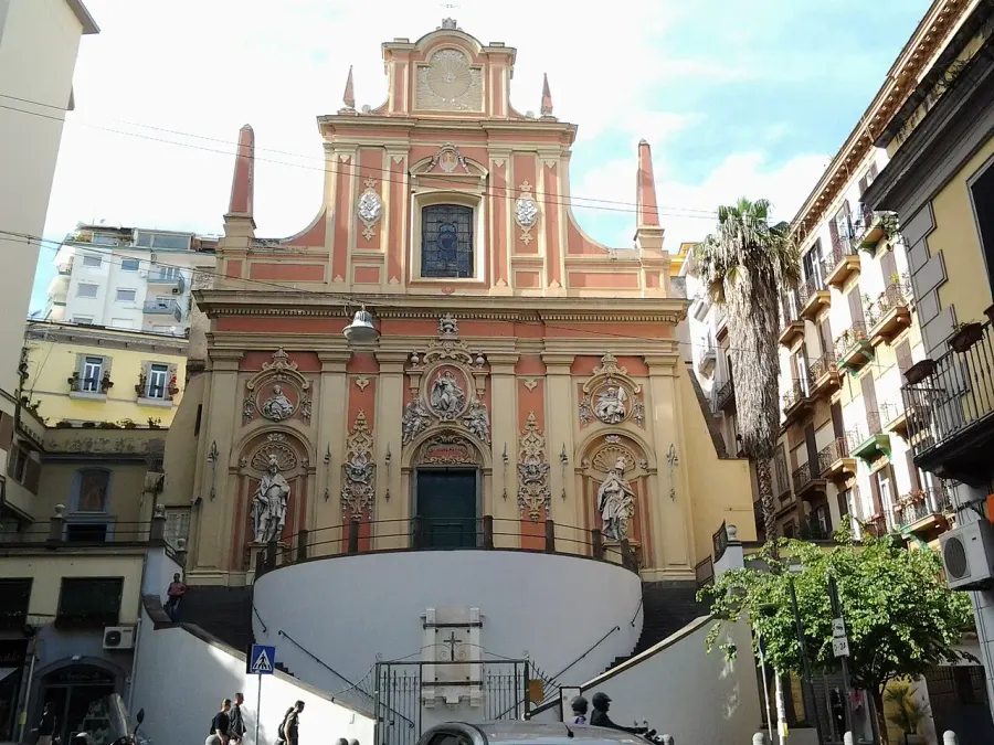 The Santa Teresa a Chiaia card