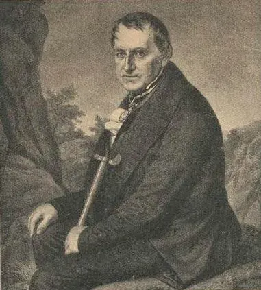 La carte Leopold von Buch
