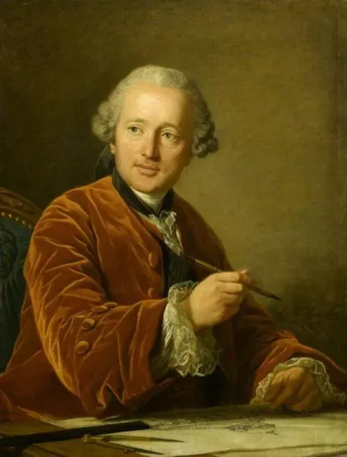 La carte Jacques-Germain Soufflot