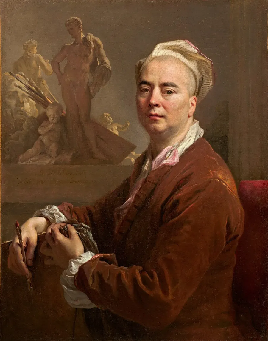 La carte Nicolas de Largillierre