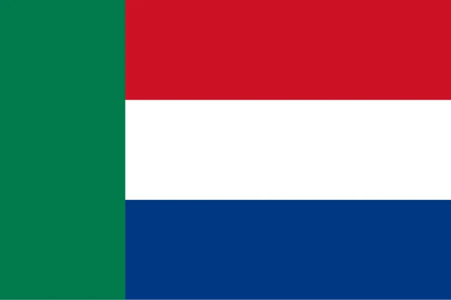 La carte République sud-africaine