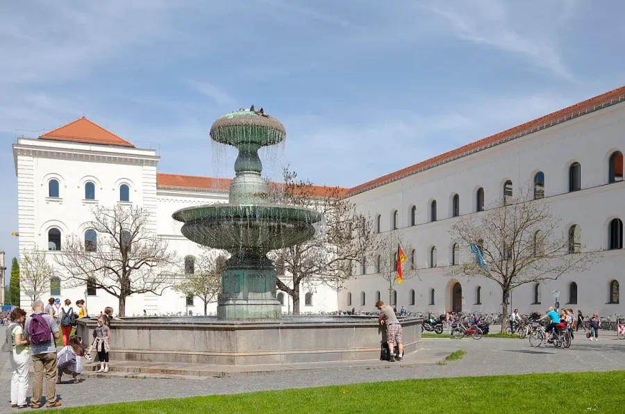 La carte Université Louis-et-Maximilien de Munich