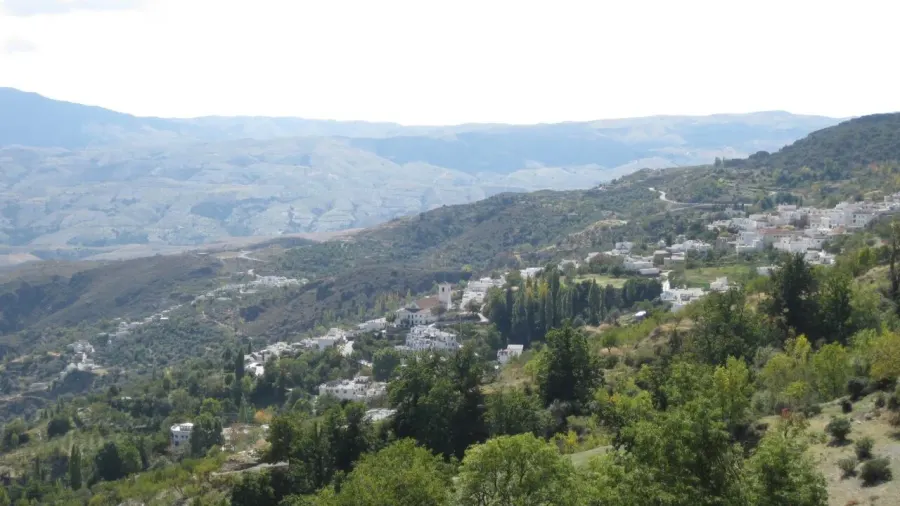 La carte Alpujarra de la Sierra