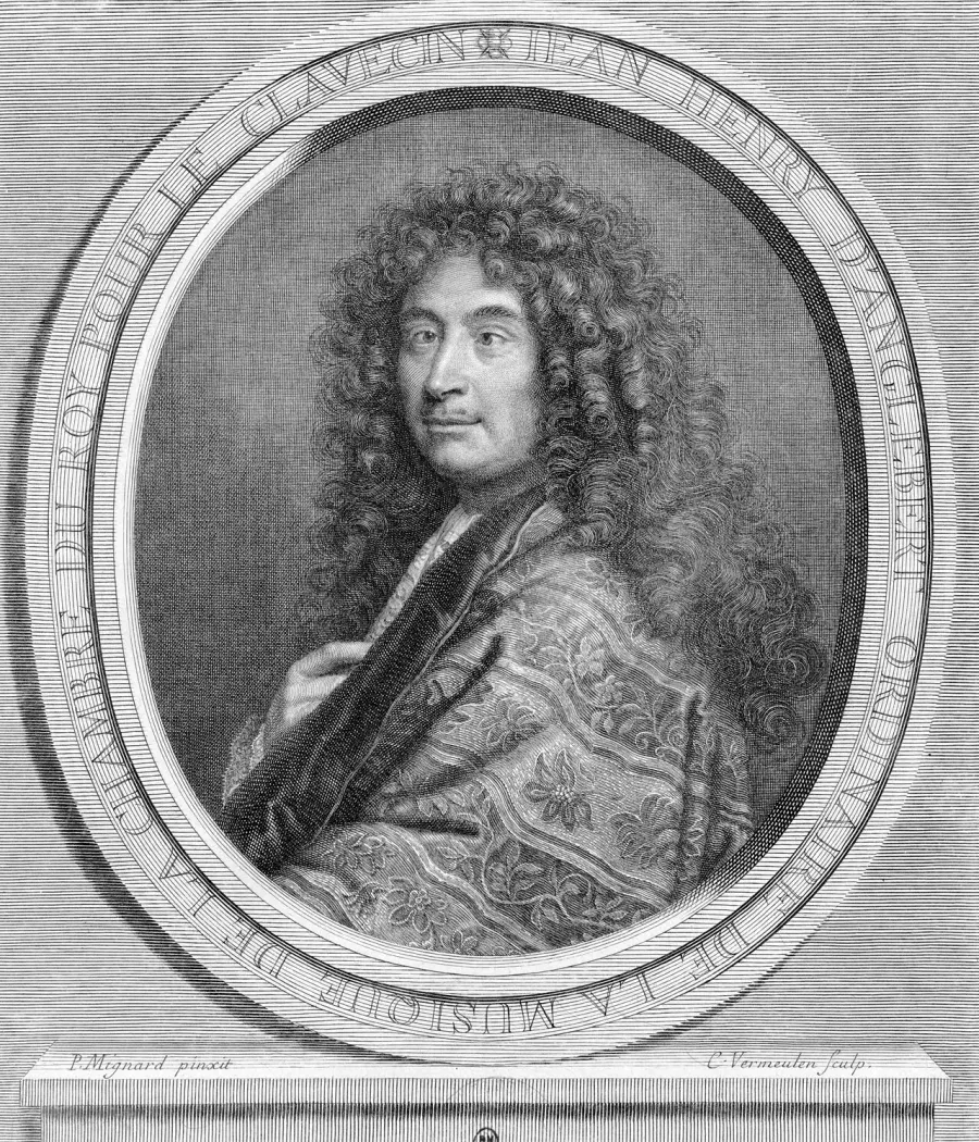 La carte Jean-Henri d'Anglebert