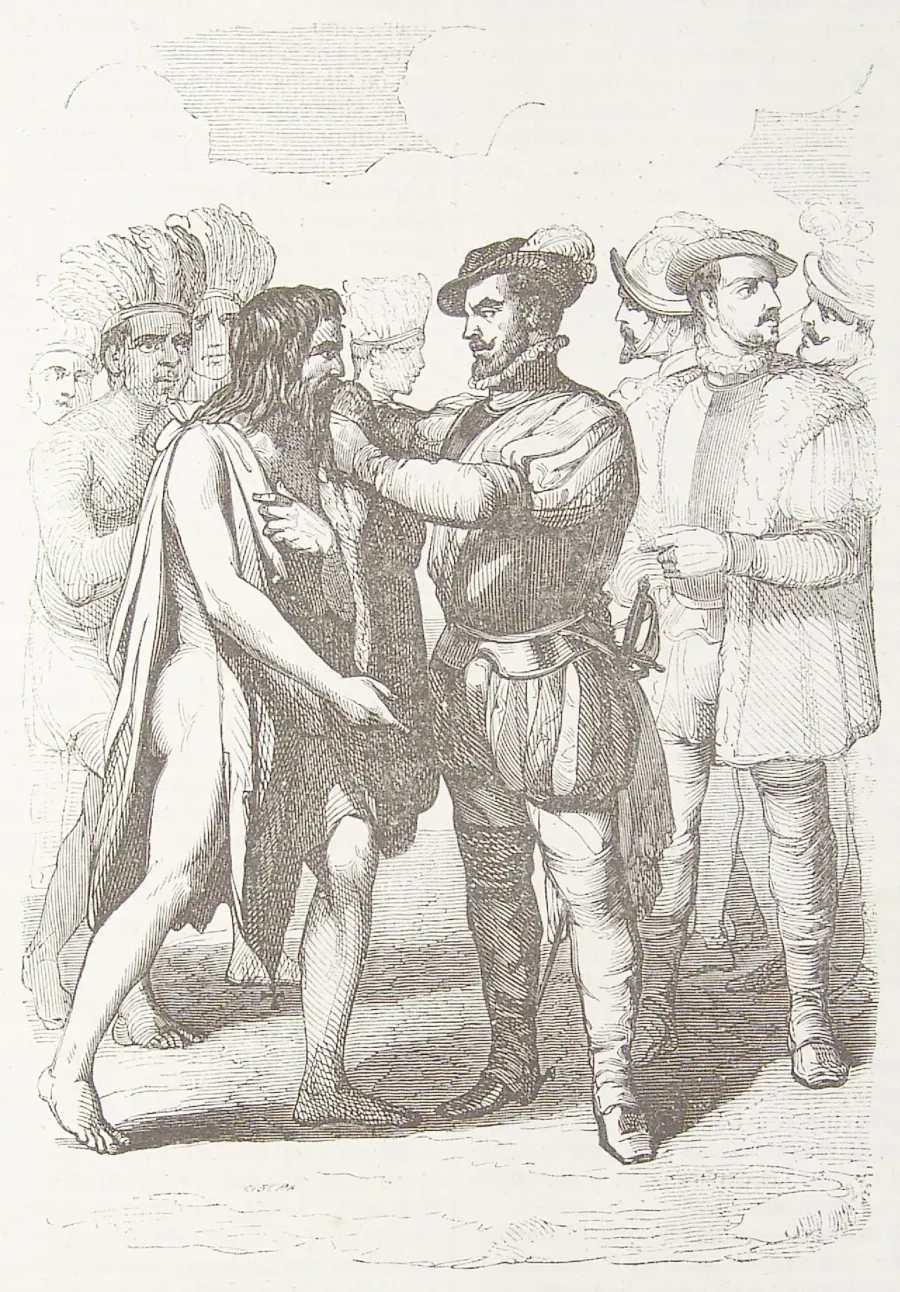 The Gerónimo de Aguilar card