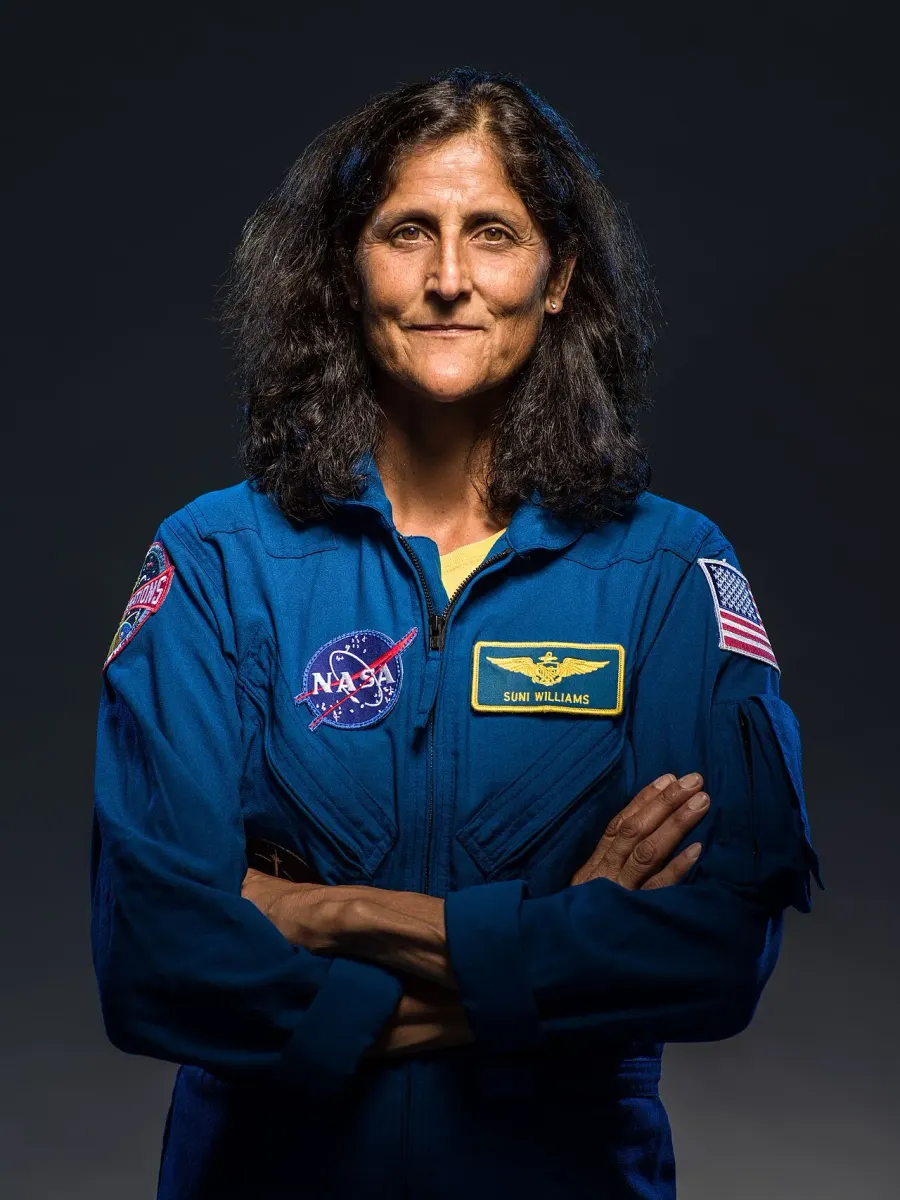 La carte Sunita Williams