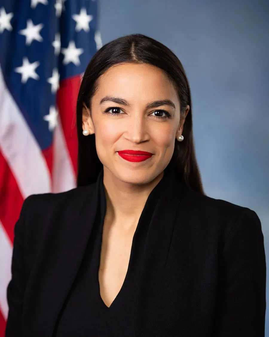 La carte Alexandria Ocasio-Cortez