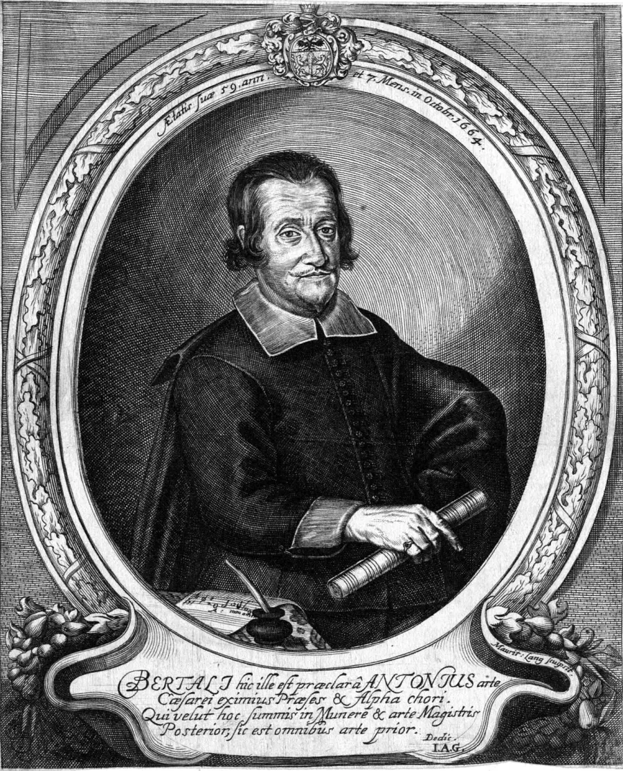 The Antonio Bertali card